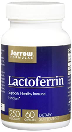 Jarrow Formulas Freeze-Dried Lactoferrin Capsules, 250 mg, 60-Count