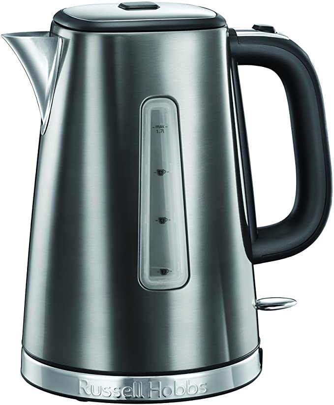 Russell Hobbs 23211-70 Electric Kettle Luna Moonlight Grey-23211-70, Grey