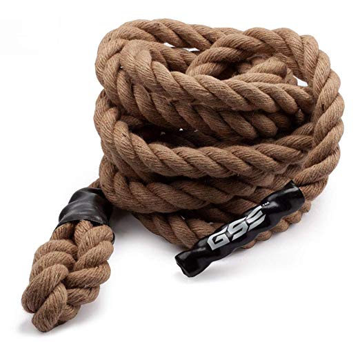 GSE Games & Sports Expert Sisal Gym Fitness Training Climbing Ropes (6ft to 50ft Available)