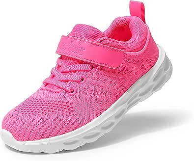 DREAM PAIRS Boys Girls Shoes Kids EZ-Ons Tennis Running Athletic School Sneakers for Little/Big Kid