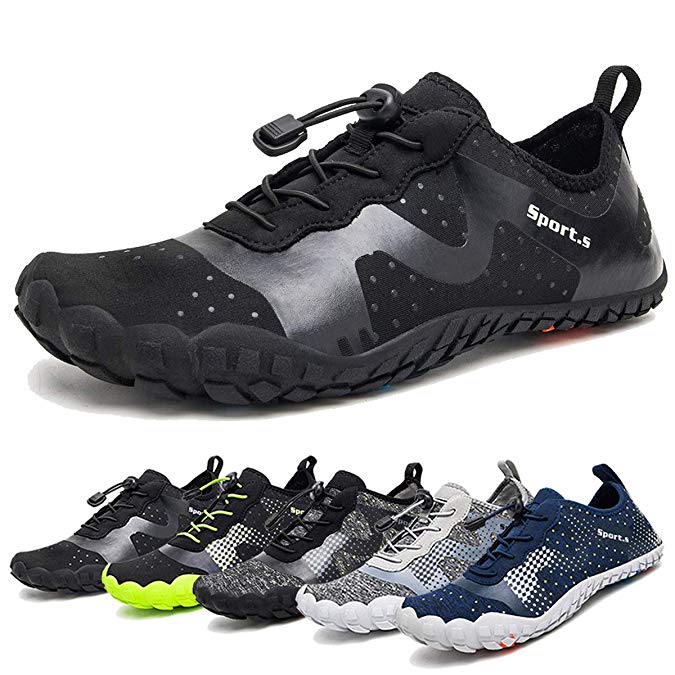Water Shoes for Men Quick-Dry Aqua Sock Outdoor Athletic Sport Shoes for Kayaking,Boating,Hiking,Surfing,Walking