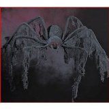 Halloween 42298 Giant Creepy Cloth Spider Decoration Extends 4 Feet