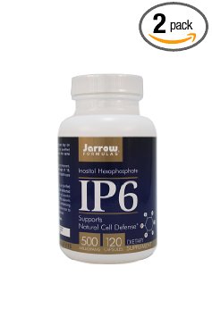 Jarrow IP6 500mg, 120 veggie caps (Pack of 2)