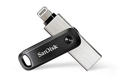 SanDisk 256GB iXpand Flash Drive Go for iPhone and iPad - SDIX60N-256G-GN6NE