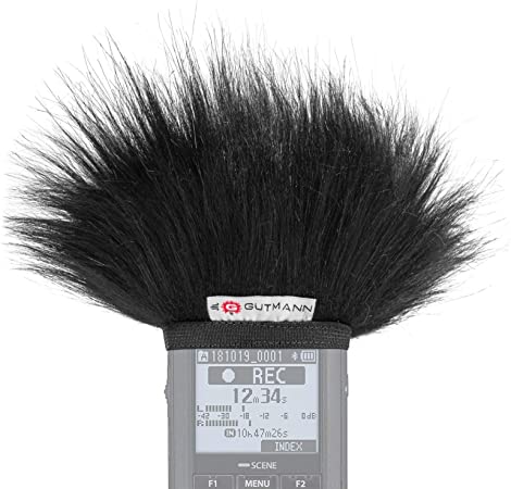 Gutmann Fur Microphone Windshield Windscreen for Olympus LS-P1 / LS-P2 / LS-P4