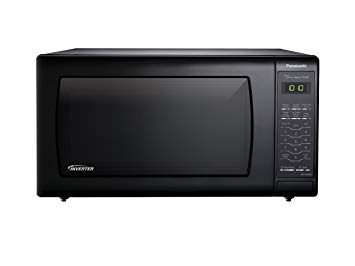 Panasonic NN-SN736B Black 1.6 Cu. Ft. Countertop Microwave Oven with Inverter Technology (Certified Refurbished)