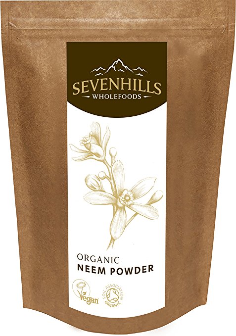 Sevenhills Wholefoods Organic Raw Neem Powder 250g