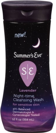 Summers Eve Night-Time Cleansing Wash Lavender 12 Ounce