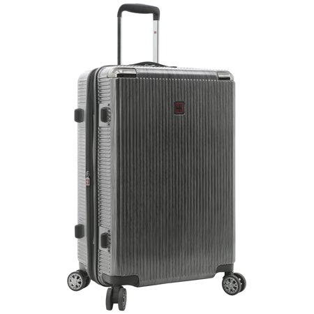 SwissTech Excursion 25" Hardside Rolling Upright - Charcoal