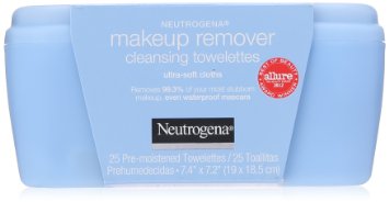 Neutrogena Makeup Remover Cleansing Towelettes, 25 Count