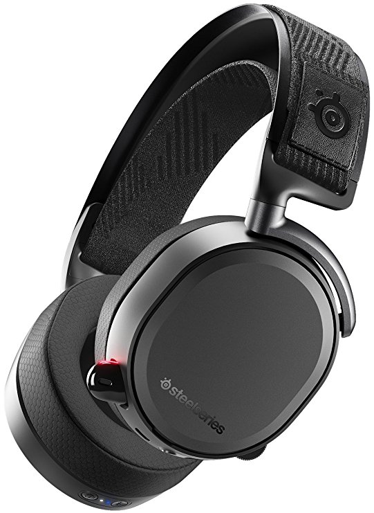 SteelSeries Arctis Pro Wireless - Gaming Headset - Hi-Res Speaker Drivers - Dual Wireless (2.4G & Bluetooth) - Dual Battery System