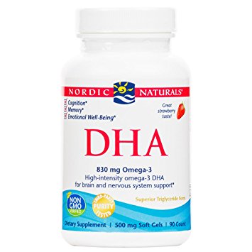 Nordic Naturals - DHA, Brain and Nervous System Support, 90 Soft Gels