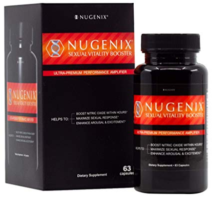 Nugenix Sexual Vitality Booster - Ultra Premium Performance Amplifier for Men - Nitric Oxide Supplement
