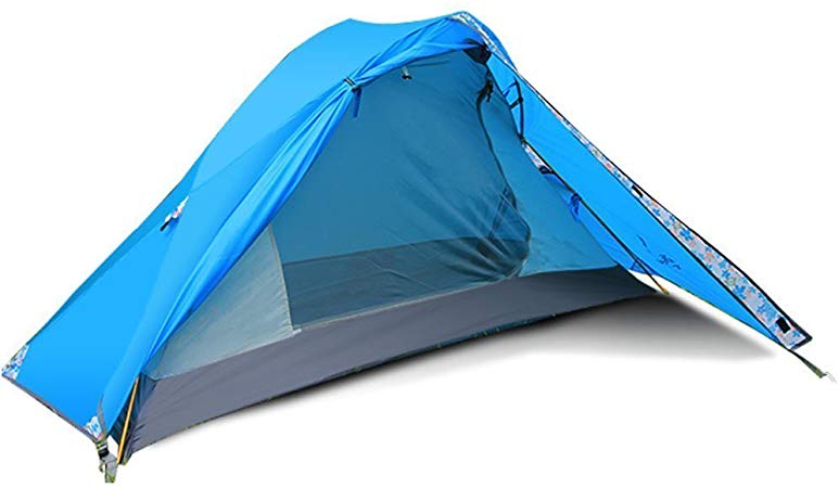 FLYTOP Single Person and Single Door Tent Outdoor 1 Man Tent for Trekking/Riding/Hiking/Camping/Waterproof