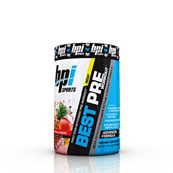 BPI Sports First Ever Ketogenic Pre-Workout Supplement, Tropical Freeze, 11.11 Ounce