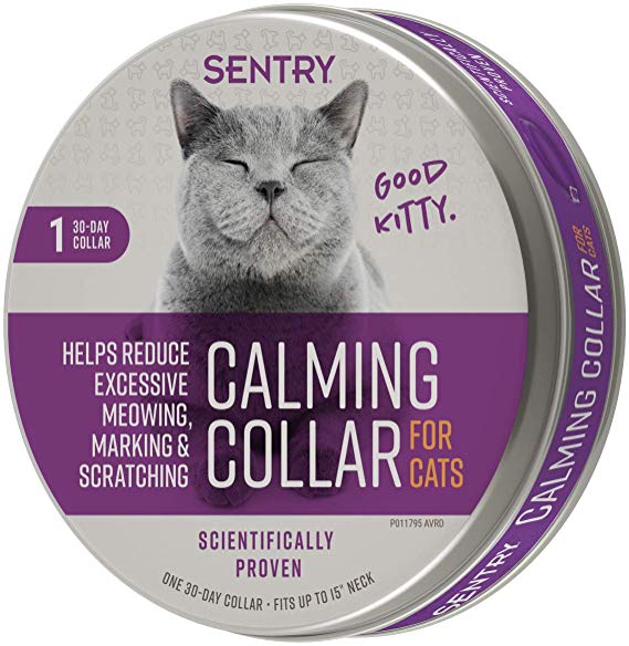 Sentry Calming Collar for Cats 1Ct