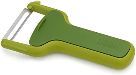 Joseph Joseph SafeStore Peeler, One Size, Green