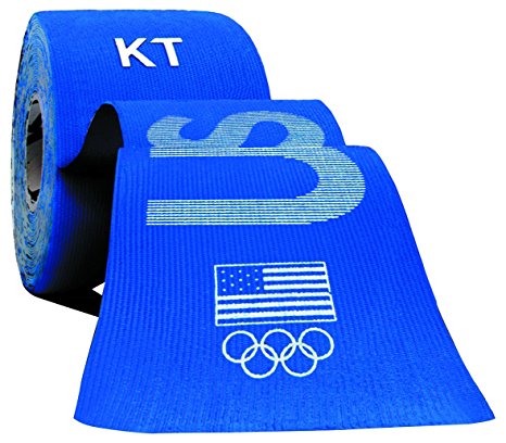 KT TAPE PRO Elastic Kinesiology Therapeutic Tape - 20 Pre-Cut 10-Inch Strips (Team USA Edition)