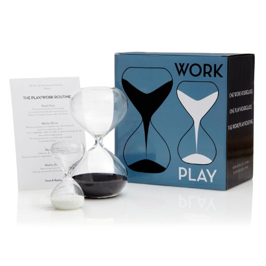30 & 5 Minutes Gravity Hourglasses - Time Management Set