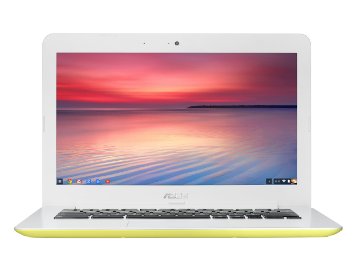 ASUS C300MA-DH02-YL Chromebook 13.3" HD, Intel Bay Trail-M N2840 Dual Core 4GB DDR3L 16G EMMC, Yellow