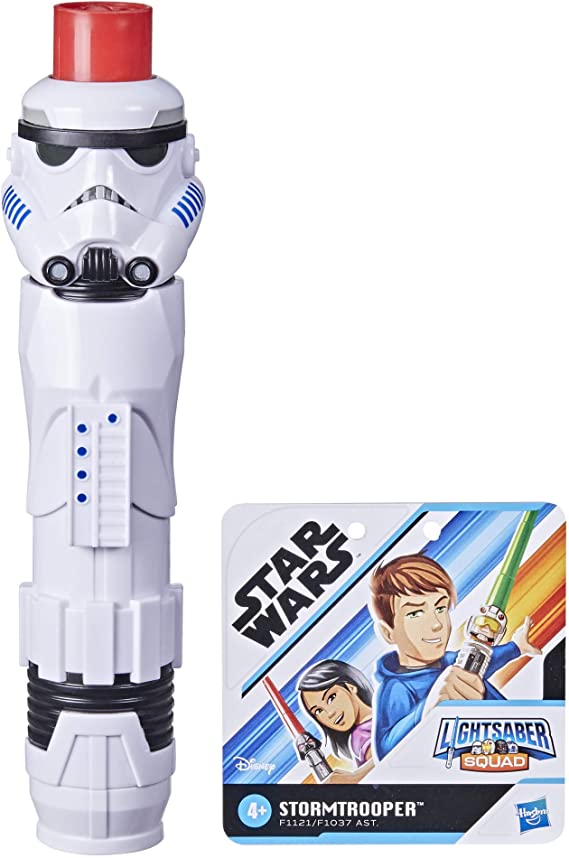 Star Wars Lightsaber Squad Imperial Stormtrooper Extendable Red Lightsaber Roleplay Toy for Kids Ages 4 and Up, Multicolored (F1F1121121)