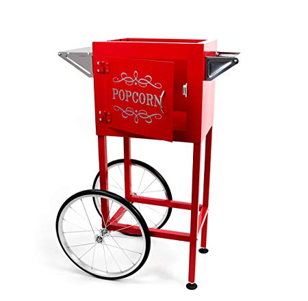 Paramount Popcorn Machine Cart/Trolley - [Color: Red]