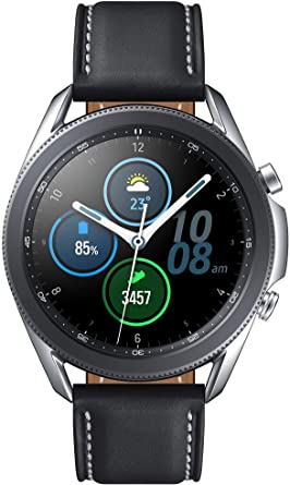 Samsung Galaxy Watch 3 (41mm, GPS, Bluetooth) Smart Watch with Advanced Health monitoring, Fitness Tracking , and Long lasting Battery - Mystic Silver (US Version)