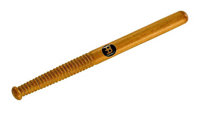 Meinl 11" Cowbell Beater with Ribbed Grip - NOT MADE IN CHINA - Amber Finish Hardwood, COW1)
