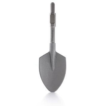 TR Industrial TR89102 Clay Spade Scoop Shovel Bit for Electric Demolition Jack Hammer, Silver