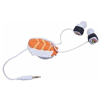 Sushi Earbud & Cord Wrapper Set