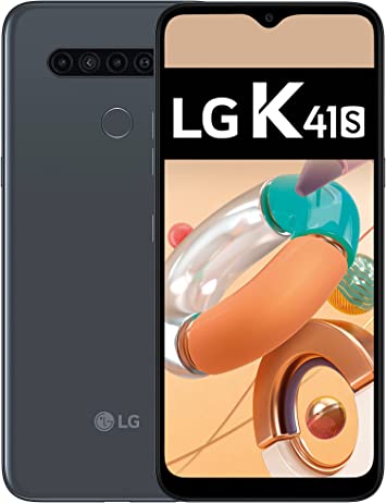 LG K41S 32GB (Canadian Model) 6.55" Display Quad Camera LM-K410WM | Long Lasting Battery Unlocked Smartphone - Titanium