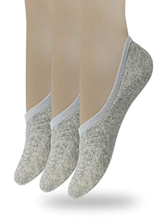 Eedor Women's No Show Socks with Reinforced Toe 3 to 8 Pack Casual