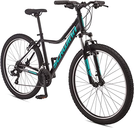 Schwinn Mesa 3 Mountain Bike, 21 speeds, 27.5-inch Wheels, Womens Small Frame, Black (S23300F10SM-PC)