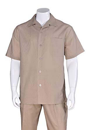 Fortino Landi Plain Linen Walking Suits in 6 Colors M2806