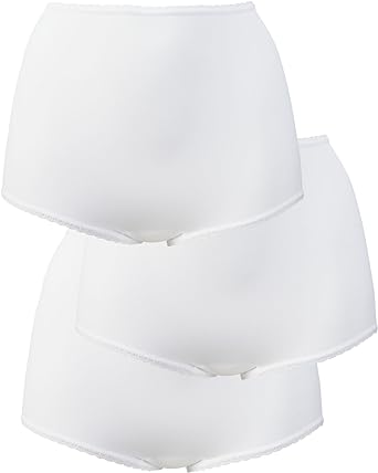 Bali Women's Skimp Skamp Panties, Smoothing Stretch Brief Underwear