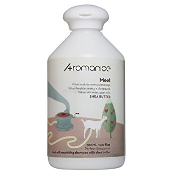 Aromanice Goat Milk Shampoo,Shea Butter,Nourishing,300ML(10.1 Oz)