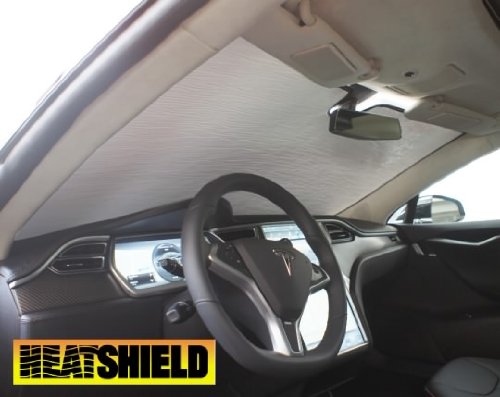 Sunshade for Tesla Model S 2012 2013 2014 2015 2016 Heatshield Windshield Custom-fit Sunshade 1400