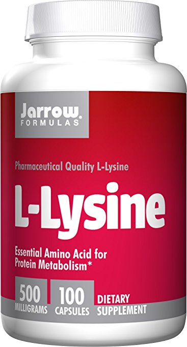 Jarrow Formulas - L-Lysine, 500 Mg, 100 Capsules