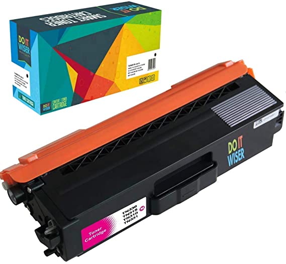 Do it Wiser Compatible Brother TN336 TN315 TN310 TN331 High Yield Toner Cartridge for Brother MFC-L8600CDW HL-L8350CDW MFC-L8850CDW MFC-9970CDW HL-4150CDN Printer (Magenta 3,500 Pages)