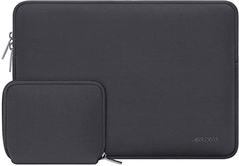 MOSISO Laptop Sleeve Compatible with MacBook Air 11, 11.6-12.3 inch Acer Chromebook R11/HP Stream/Samsung/ASUS/Surface Pro X/7/6/5/4/3, Neoprene Bag with Small Case, Space Gray