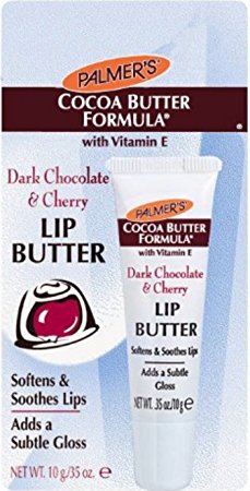 Palmer's Cocoa Butter Formula, Dark Chocolate & Cherry Lip Butter, 1 tube.
