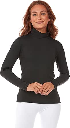 Thermajane Long Sleeve Thermal Shirts for Women Cold Weather, Womens Thermal Underwear Tops, Base Layer Women Thermal