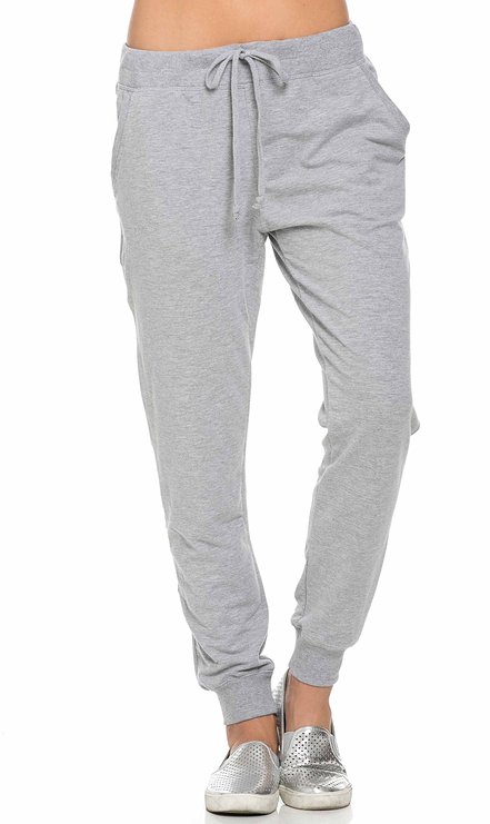 Women's Classic Soft and Comfy Drawstring Jogger Pants