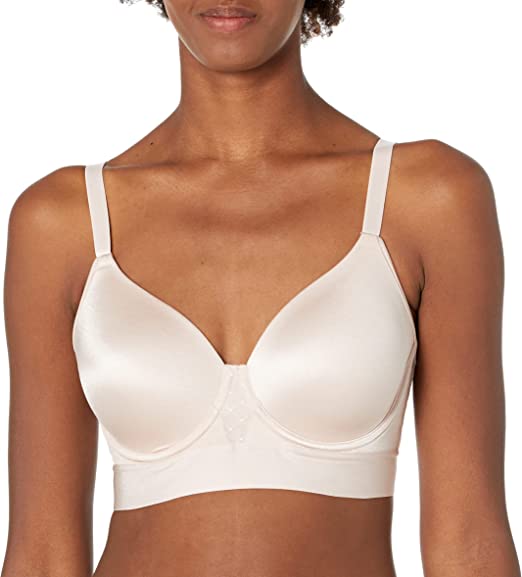 Bali One Smooth U Underwire Bra, Full-Coverage Bra, Smoothing T-Shirt Bra, Max Support Underwire with Bounce Control