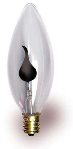 Flicker Flame Light Bulb Imitates The Look Of A Flickering Candle (Pkg/10)