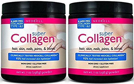 Neocell Super Powder Collagen, Type 1 and 3, 7 Ounce (14 oz)