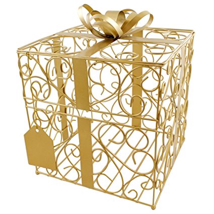 Cathy's Concepts Reception Gift Card Holder, Gold