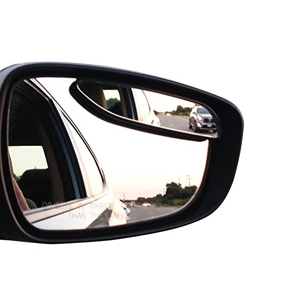 Utopicar Blind Spot Mirrors, Car Mirror for Blind Side, Door Mirrors for Large Image and Traffic Safety, Awesome Rear View, Adjustable, 2 Piece