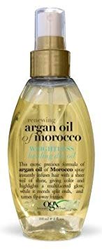 Ogx Moroccan Argan Oil Weightless Dry Oil 4 Ounce (118ml) (2 Pack)