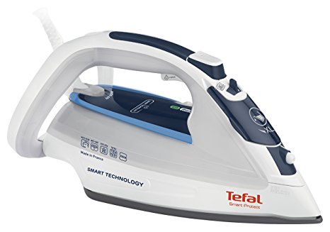 Tefal FV4970 Smart Protect Steam Iron, 2500 W - White